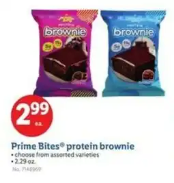 Lidl Prime bites protein brownie offer