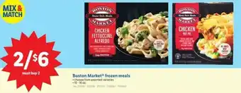 Lidl Boston Market frozen meals offer