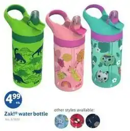 Lidl Zak! water bottle offer