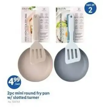 Lidl Mini round fry pan w/slotted turner offer