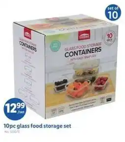 Lidl Glass food storage set offer