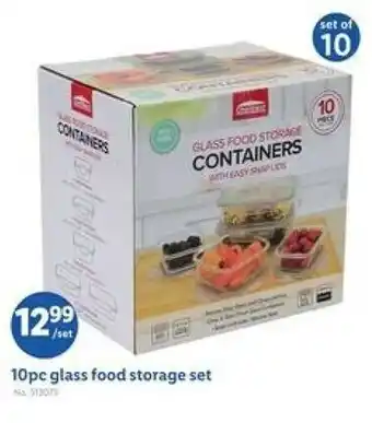 Lidl Glass food storage set offer