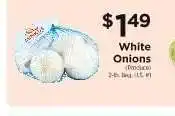 ShopRite White Onions offer