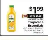 ShopRite Tropicana Essentials offer