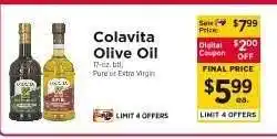 ShopRite Colavita Olive Oil offer