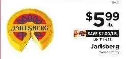 ShopRite Jarlsberg offer