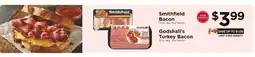 ShopRite Smithfield Bacon / Godshall's Turkey Bacon offer
