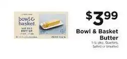 ShopRite Bowl & Basket Butter offer