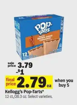 Meijer Kellogg's Pop-Tarts offer