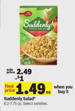 Meijer Suddenly Salad offer
