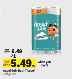 Meijer Angel Soft Bath Tissue offer