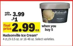 Meijer Hudsonville Ice Cream offer