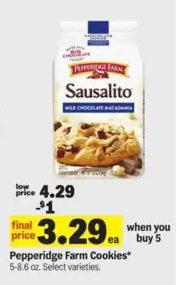 Meijer Pepperidge Farm Cookies offer