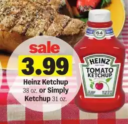 Meijer Heinz Ketchup or Simply Ketchup offer