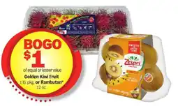 Meijer Golden Kiwi Fruit or Rambutan offer