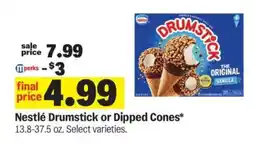 Meijer Nestlé Drumstick or Dipped Cones offer