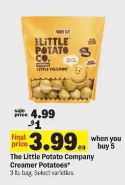 Meijer The Little Potato Company Creamer Potatoes offer
