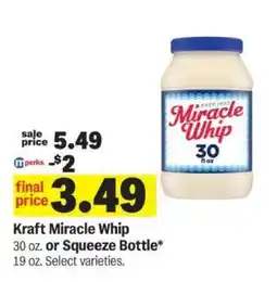Meijer Kraft Miracle Whip offer