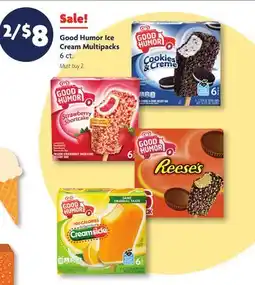 Family Dollar Good Humor Ice Cream Multipacks offer