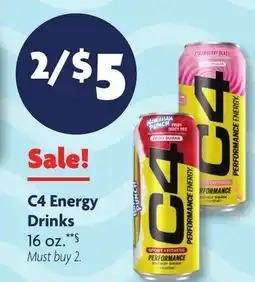 Family Dollar C4 Energy Drinks offer