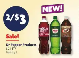 Family Dollar Dr Pepper Products offer