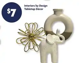 Family Dollar Interiors by Design Tabletop Décor offer
