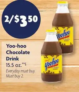 Family Dollar Yoo-hoo Chocolate Drink offer