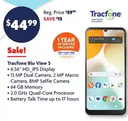 Family Dollar Tracfone Blu View 5 offer