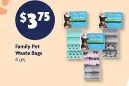 Family Dollar Family Pet Waste Bags offer