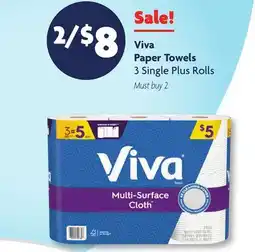 Family Dollar Viva Paper Towels offer