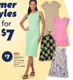 Family Dollar Ladies' Dresses offer