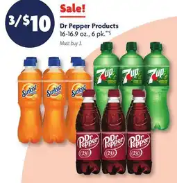 Family Dollar Dr Pepper Products offer