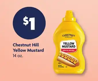 Family Dollar Chestnut Hill Yellow Mustard offer