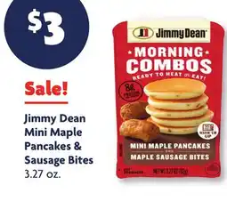 Family Dollar Jimmy Dean Mini Maple Pancakes & Sausage Bites offer