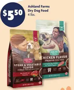Family Dollar Ashland Farms Dry Dog Food offer