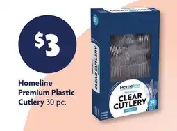 Family Dollar Homeline Premium Plastic Cutlery offer