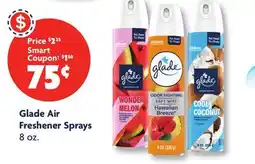 Family Dollar Glade Air Freshener Sprays offer