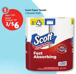 Family Dollar Scott Paper Towels offer