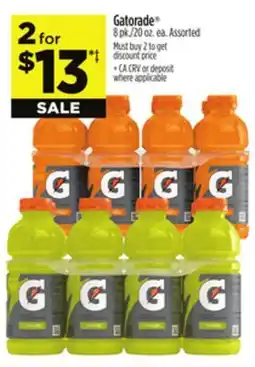 Dollar General Gatorade offer