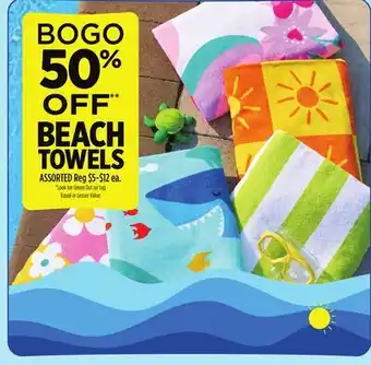 Dollar General BEACH TOWELS offer
