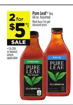Dollar General Pure Leaf Tea offer