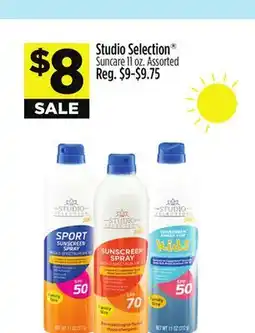 Dollar General Studio Selection Suncare offer