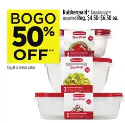 Dollar General Rubbermaid TakeAlongs offer