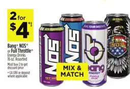 Dollar General Bang , NOS ,Full Throttle offer