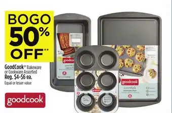 Dollar General GoodCook Bakeware or Cookware offer