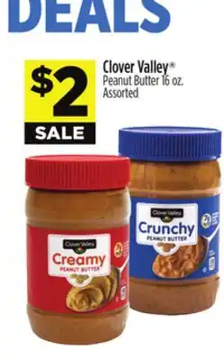 Dollar General Clover Valley Peanut Butter offer