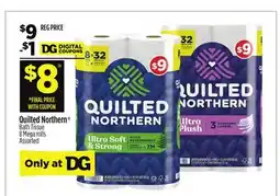 Dollar General Quilted Northern Bath Tissue offer