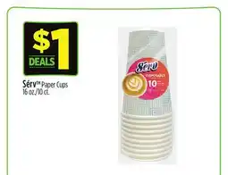 Dollar General Sérv Paper Cups offer