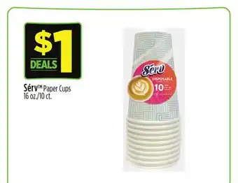 Dollar General Sérv Paper Cups offer