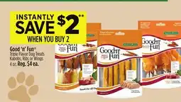 Dollar General Good'n'Fun Triple Flavor Dog offer